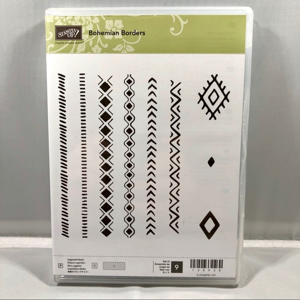 Stampin’ Up! BOHEMIAN BORDERS Stamp Set